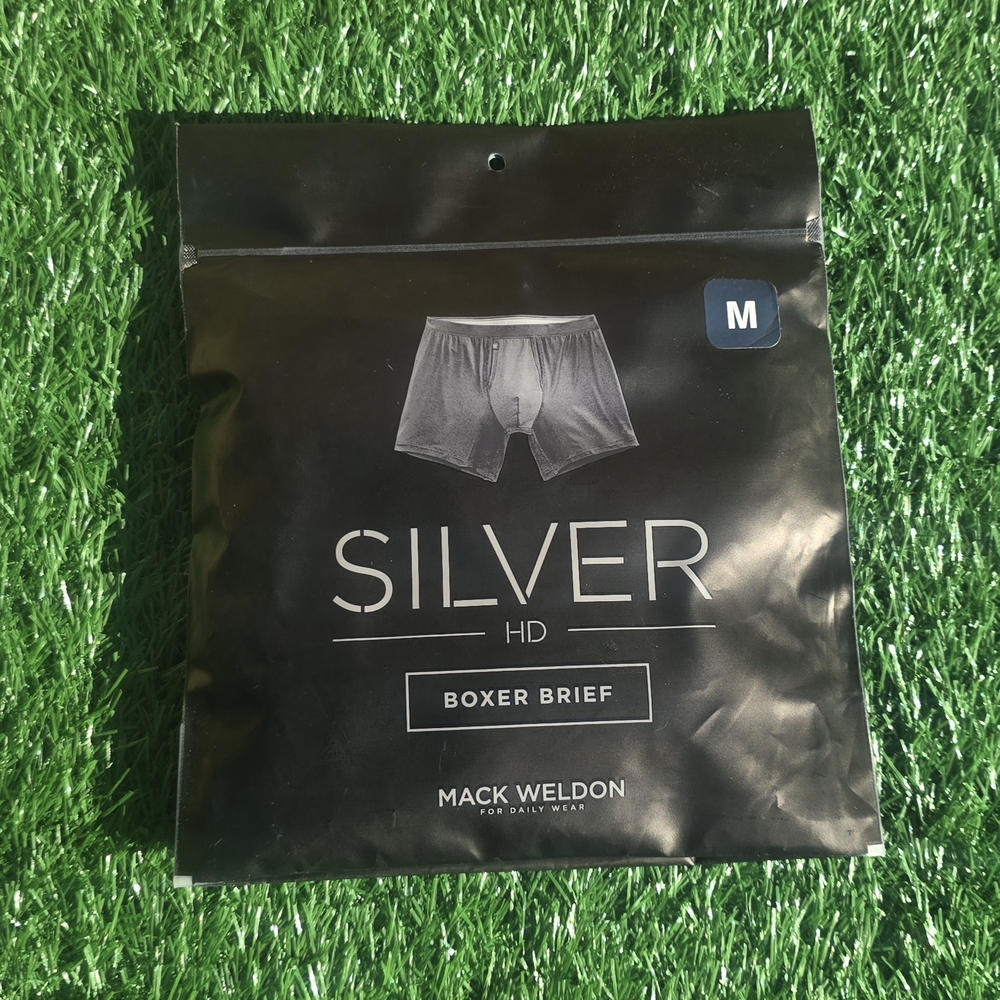 Mack Weldon Silver HD Boxer Brief - Black